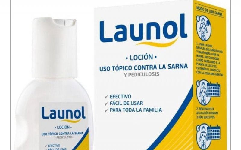 Launol Loción Uso Tópico contra la Sarna y Pediculosis