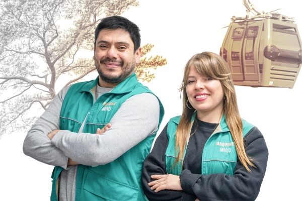 Conductores del programa Verde que te quiero Parque
