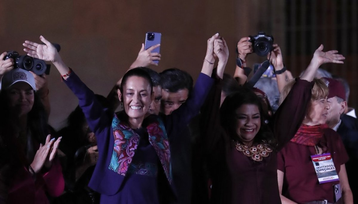 Claudia Sheinbaum se convierte en la primera presidenta de la historia ...