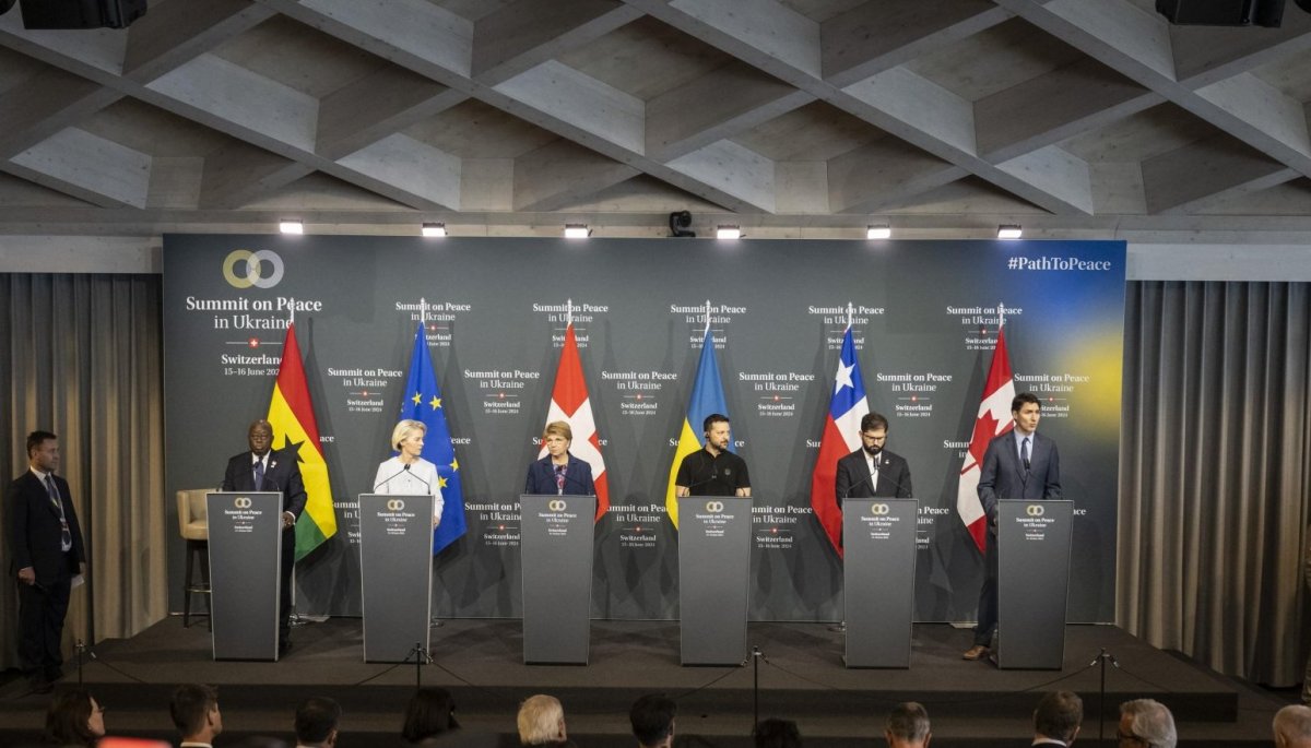 Cumbre de Paz de Ucrania cierra con 12 países que no firman la ...