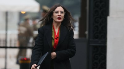 "Estoy de vuelta con harta energía y convicción": Camila Vallejo regresó a La Moneda tras postnatal