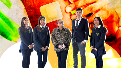 Estudiantes de tercero medio crean un parche que busca combatir la deficiencia de vitamina D