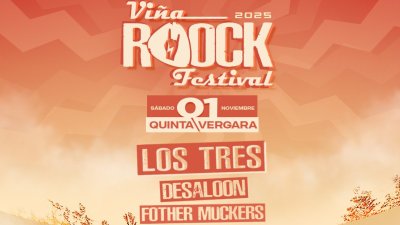 Los Tres, De Saloon y Fother Muckers protagonizarán la nueva versión del Viña Rock Festival