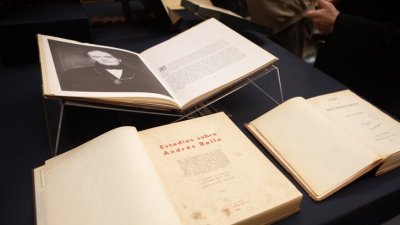 Biblioteca del Congreso y Universidad de Chile conmemoran en conjunto los 160 años del fallecimiento de Andrés Bello