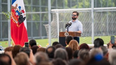 Boric e inauguración del Parque de la Alegría: "Los espacios públicos son de todos"