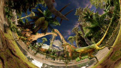 Dinosaurios: la nueva película inmersiva de Planetario Usach incluye canción de Javiera Mena