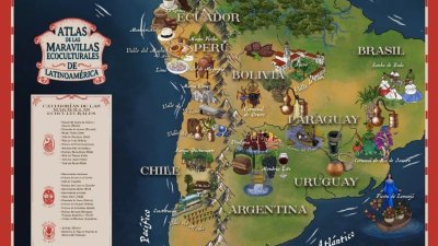 A través de Mapas digitales: Dan a conocer el Atlas de las Maravillas de América Latina