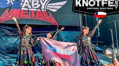 Se presentarán por primera vez en el Movistar Arena: Babymetal volverá a Chile en diciembre