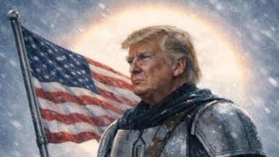 La Casa Blanca publicó una imagen de Trump como “The Mandalorian” por el “Día de Star Wars”