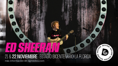 Tras agotar las entradas de su show en el Bicentenario de La Florida: Ed Sheeran anunció segunda fecha en Chile