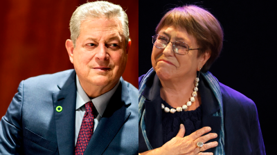 "Sería una secretaria general de la ONU fantástica": Al Gore respalda candidatura de Michelle Bachelet