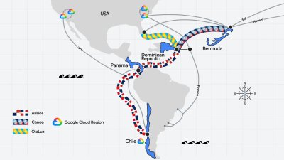 Americas Connect: La red de cables que enlazará a Chile con EE. UU. y Europa