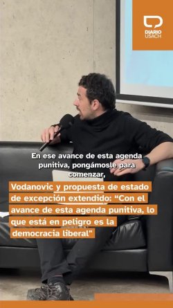Vodanovic y propuesta de estado de excepción extendido: “Con el avance de esta agenda punitiva, lo que está en peligro es la democracia liberal"