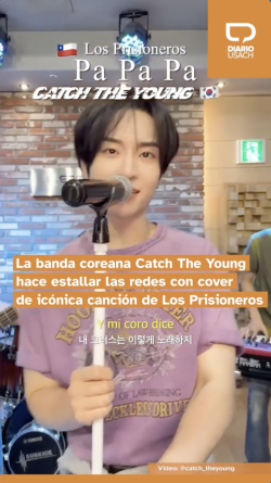 La banda coreana Catch The Young hace estallar las redes con cover de icónica canción de Los Prisioneros