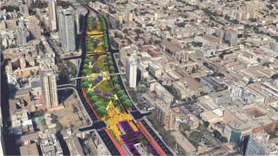 Ministerio de Obras Públicas congela obras del parque en la Autopista Central: Fue anunciado por el expresidente Boric en 2024