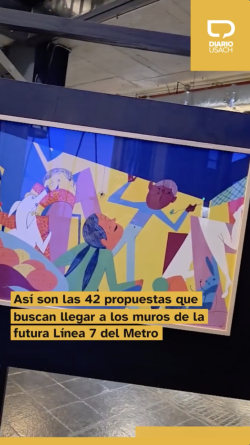 Así son las 42 propuestas que buscan llegar a los muros de la futura Línea 7 del Metro