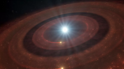Ciencia: Astrónomos detectan un disco único de escombros que predice el futuro del Sistema Solar